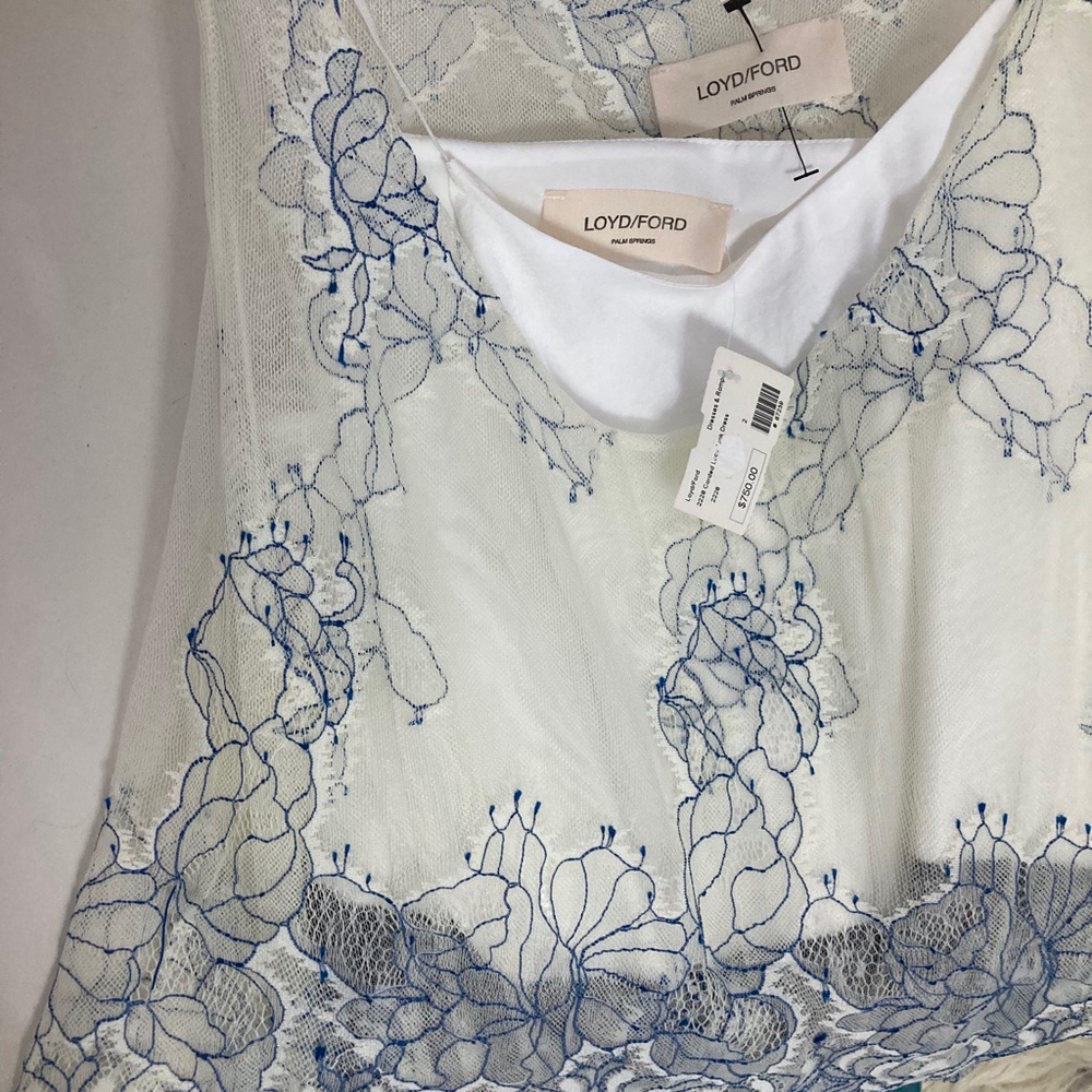 LOYD/FORD Lace Pattern Midi Length Dress - Picture 13 of 13
